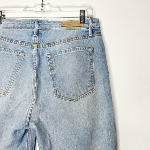 Grlfrnd Bobbi Distressed Jean Cropped in Higher Love Wash Size - Picture 9 of 12